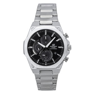 Casio EDIFICE Slim Line Chronograph Analog Solar EFS-S570D-1A 100M Mens Watch