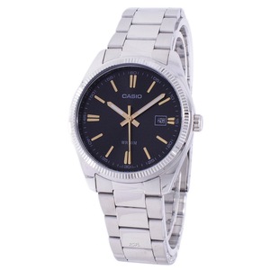 Casio Enticer Quartz Luminous Hands Stainless Steel MTP-1302D-1A2V Mens Watch