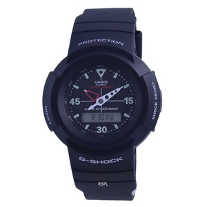Casio G-SHOCK Analog-Digital Alarm Backlight Day/Date AW-500E-1E 200M Mens Watch