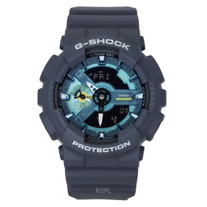 Casio G-Shock Analog Digital Bio-Based Resin Blue Dial Quartz GA-110AS-2A 200M Men's Watch