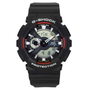 Casio G-Shock Analog Digital Bio-Based Resin Shock Resist Alarm Timer Stopwatch Backlight GA-110RL-1A 200M Mens Watch