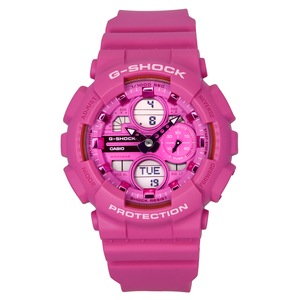 Casio G-Shock Analog Digital Bio-Based Resin Shock Resist Alarm Timer Stopwatch Backlight GMA-S140PP-4A 200M Women's Watch
