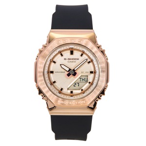 Casio G-Shock Analog Digital Bio-Based Resin Strap Gold Dial Quartz GM-S2110PG-1A4 200M Women's Watch