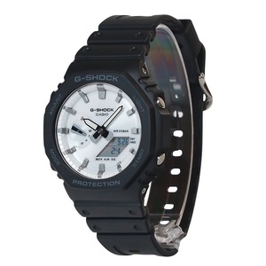 Casio G-SHOCK Analog Digital White Dial Quartz GA-2100WD-1A 200M Mens Watch