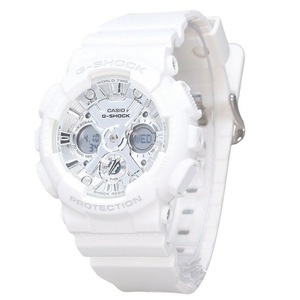 Casio G-SHOCK Analog-Digital Bio Based White Resin GMA-S120VA-7A Ladies Watch