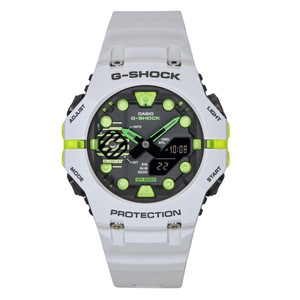 Casio G-Shock Analog Digital Bluetooth Smartphone Link Resin Strap Grey Dial Quartz GA-B001MW-8A 200M Men's Watch