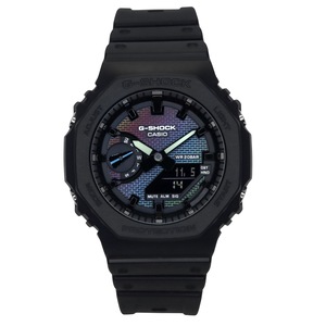 Casio G-SHOCK Analog-Digital Multicolor Dial Quartz GA-2100RW-1A 200M Mens Watch