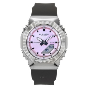 Casio G-SHOCK Pink Dial World Time Alarm Quartz GM-S2110-4A 200M Ladies Watch