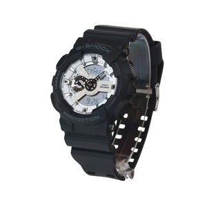 Casio G-SHOCK Analog-Digital White Dial World Time GA-110WD-1A 200M Mens Watch