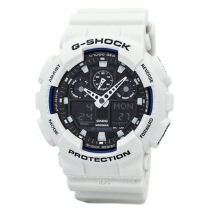 Casio G-SHOCK Analog-Digital Shock-Resistant World Time GA-100B-7A Mens Watch