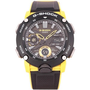 Casio G-SHOCK Carbon Core Guard Alarm Calendar Quartz GA2000-1A9 200M Mens Watch