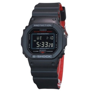 Casio G-SHOCK Digital Alarm Chrono Backlight Timer DW-5600UHR-1 200M Mens Watch