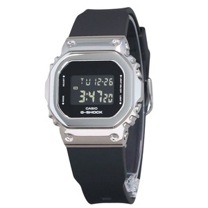 Casio G-SHOCK Digital Metal Bezel Alarm Flash Alert GM-5600U-1 200M Mens Watch