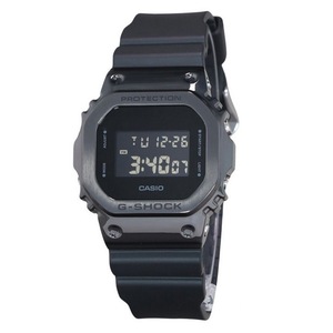 Casio G-SHOCK Digital Metal Bezel Alarm Flash Alert GM-5600UB-1 200M Mens Watch