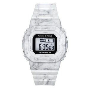 Casio G-SHOCK Digital White Bio-Based Resin Strap GMS-S5600RT-7 200M Lady Watch
