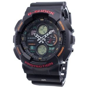 Casio G-SHOCK GA-140-1A4 Shock-Resistance Chronograph Quartz 200M Mens Watch