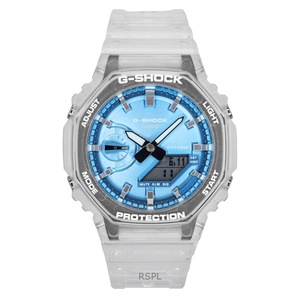 Casio G-SHOCK GA-2100BM-7A2 Unisex Watch Analog Digital Neobrite World Time Stopwatch Timer Alarm Resin Strap Quartz 200M
