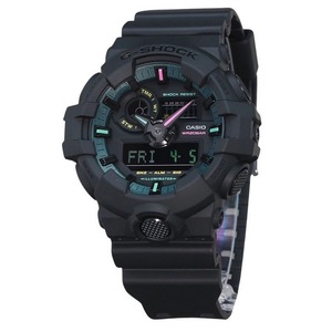 Casio G-SHOCK Multi Fluorescent Accent Series Quartz GA-700MF-1A 200M Mens Watch