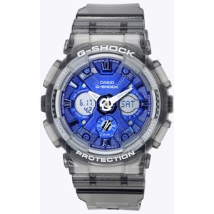 Casio G-SHOCK Translucent Gray Analog-Digital Quartz GMA-S120TB-8A Ladies Watch