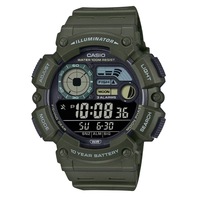 Casio Illuminator Digital Alarm Fishing Mode Moon Data WS-1500H-3BV Mens Watch