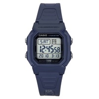 Casio Illuminator Digital Alarm Preset Timer Backlight W800H2AV 100M Mens Watch