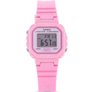 Casio Pink Digital Alarm Chrono Illuminator LA-20WH-4A1 WR Womens Ladies Watch