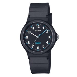 Casio POP Analog Black Bio Based Resin Black Dial Quartz LQ-24B-1B Ladies Watch