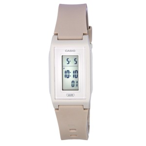 Casio POP Digital Alarm Backlight Resin Strap Quartz LF-10WH-4 WR Unisex Watch