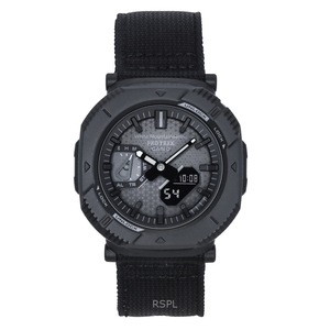 Casio Pro Trek Analog Digital White Mountaineering Black Dial Solar PRJ-B001WM-1 100M Men's Watch