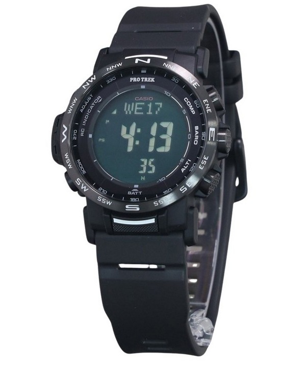 Buy Casio PRO TREK Climber Digital Compass Altimeter Thermometer WR100M ...