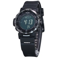 Casio PRO TREK Climber Digital Compass Altimeter Thermometer WR100M Mens Watch