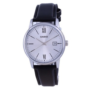 Casio Silver Dial Stainless Steel Analog MTP-V002L-7B3 Splash-Resist Mens Watch