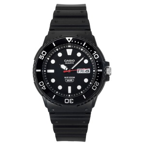 Casio Standard Analog Resin Strap Black Dial Quartz MRW-230H-1E1V 100M Men's Watch