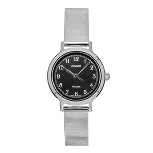 Casio Standard Analog Stainless Steel Black Dial Quartz LTP-B170D-1BV Women's Watch
