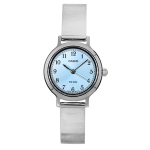 Casio Standard Analog Stainless Steel Blue Dial Quartz LTP-B170D-2BV Women's Watch