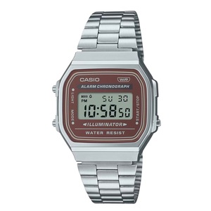 Casio Vintage Digital Alarm Chronograph Illuminator Light A168WA-5A Mens Watch