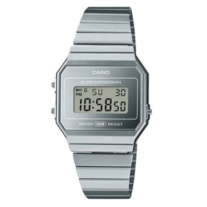 Casio Vintage Digital Alarm Chronograph Stainless Steel A700WEV-7A Unisex Watch