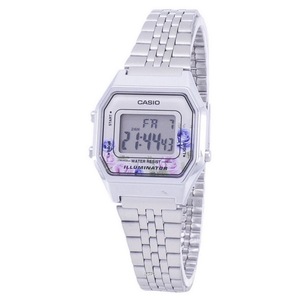 Casio Vintage Digital Alarm Illuminator Stopwatch 12/24 LA680WA-4C Ladies Watch