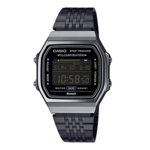Casio Vintage Digital Bluetooth Step Tracker Alarm ABL-100WEGG-1B Unisex Watch