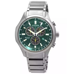 Citizen Eco-Drive Super Titanium Chronograph Tachymeter AT2530-85X Mens Watch