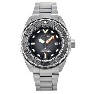 Citizen Promaster Dive Super Titanium Black Dial Automatic NB6004-83E Mens Watch
