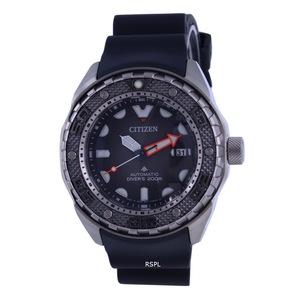 Citizen Promaster Marine Titanium Black Dial Automatic NB600408E 200M Mens Watch