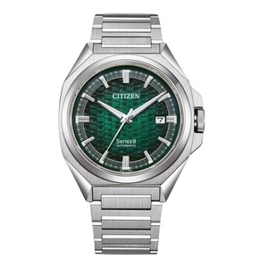 Citizen Series 8 Green Dial Dress Automatic 100M Men's Watch NB6050-51W