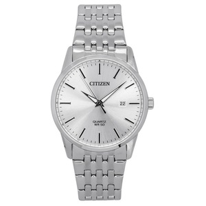 Citizen Stainless Steel Bracelet Silver Dial Quartz BI5000-87A 50M Mens Watch