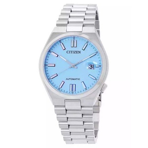 Citizen Tsuyosa Stainless Steel Blue Dial Automatic NJ0151-53L Mens Watch 50M