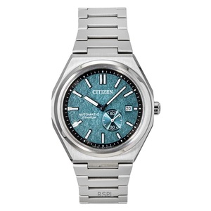 Citizen Zenshin Super Titanium Green Dial 21 Jewels Automatic NJ0180-80X 100M Men's Watch