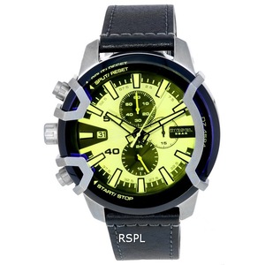 Diesel Griffed Chronograph Multicolour Dial 12/24 Date Quartz DZ4584 Mens Watch