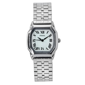 Fossil Harlow Stainless Steel Cream Dial Quartz ES5363 Analog 30M Ladies Watch
