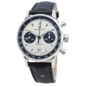 Hamilton Intra-Matic Chronograph Tachymeter Swiss Made H38416711 100M Mens Watch