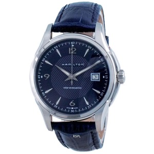 Hamilton Jazzmaster Viewmatic Automatic Blue Dial Date H32515641 50M Mens Watch
